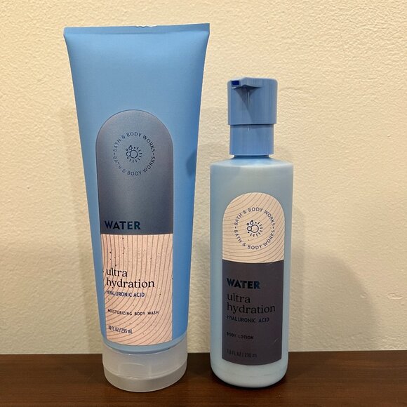 Bath and Body Works Water Set Lotion, Body Wash NEW - Picture 1 of 3